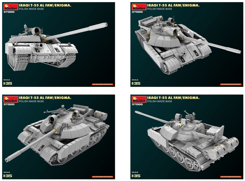 MiniArt MT37080 1:35 Iraqi T-55 Al Faw/Enigma