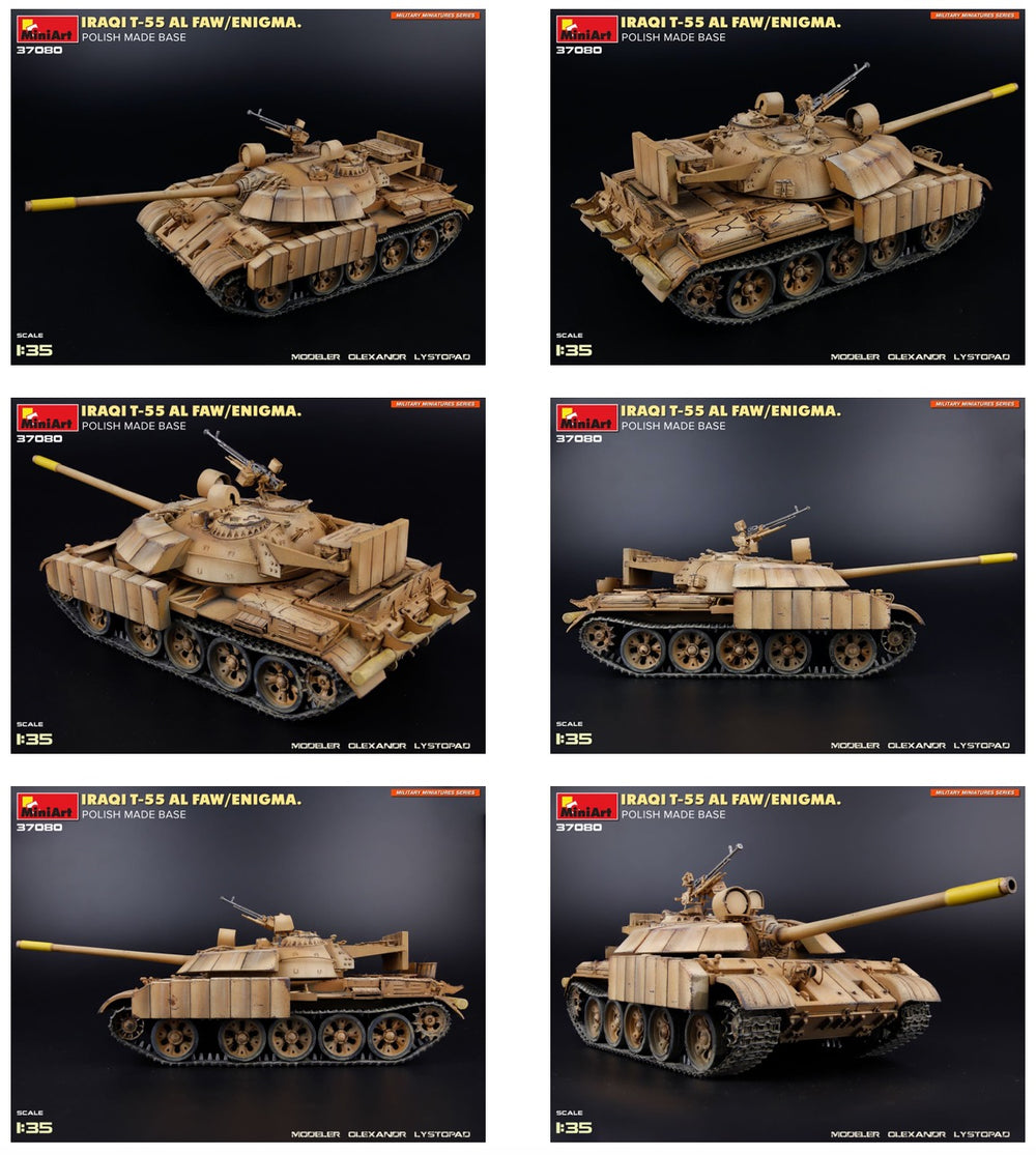 MiniArt MT37080 1:35 Iraqi T-55 Al Faw/Enigma