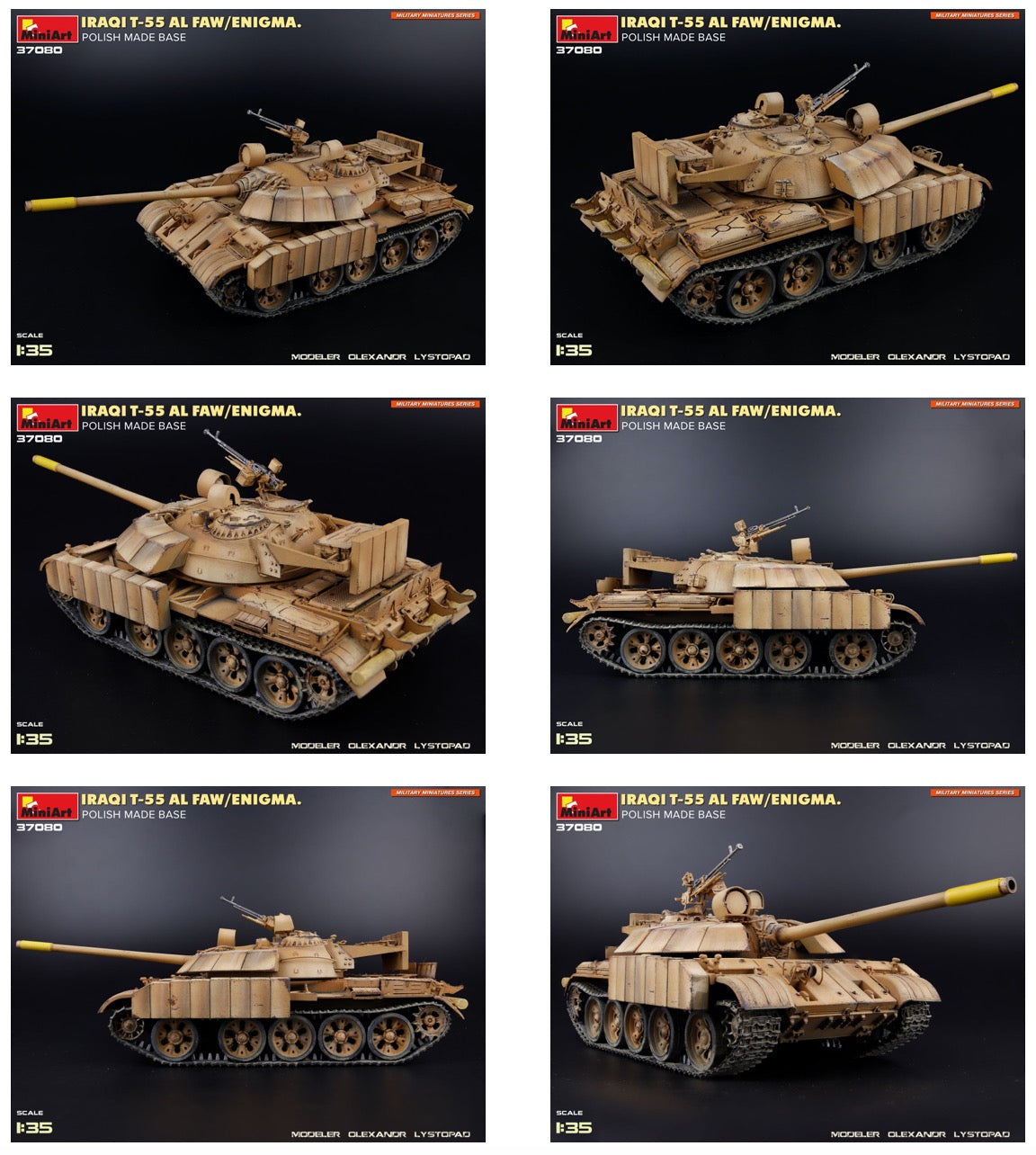 MiniArt MT37080 1:35 Iraqi T-55 Al Faw/Enigma