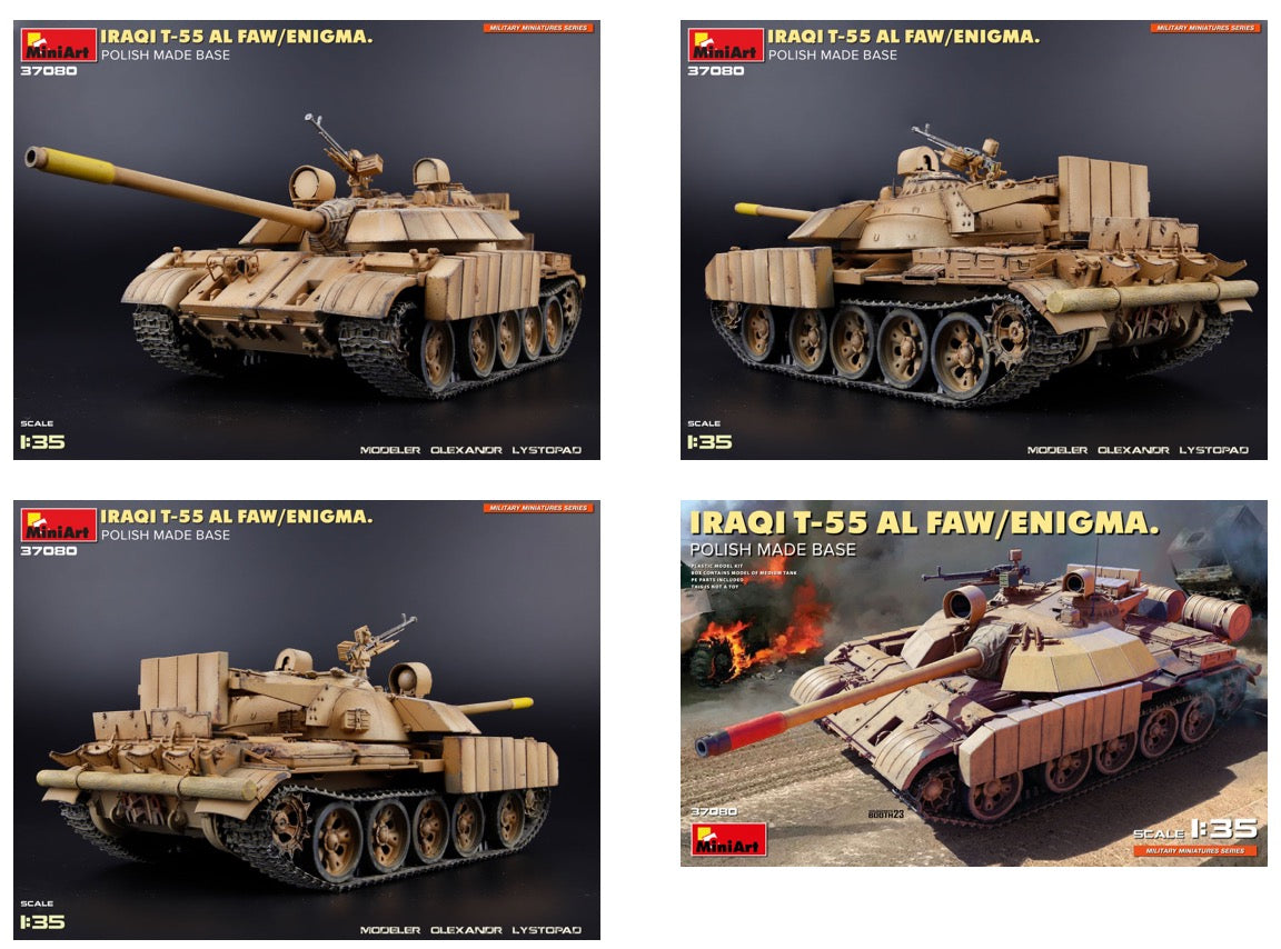 MiniArt MT37080 1:35 Iraqi T-55 Al Faw/Enigma