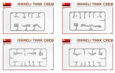 MiniArt MT37086 1:35 ISRAELI TANK CREW