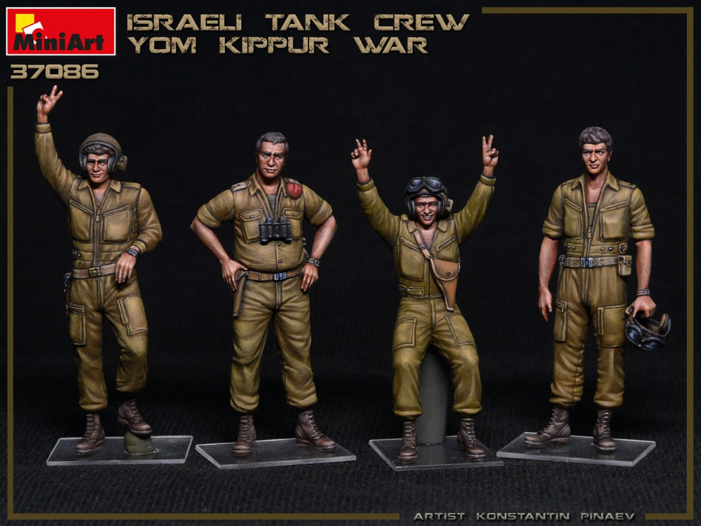 MiniArt MT37086 1:35 ISRAELI TANK CREW