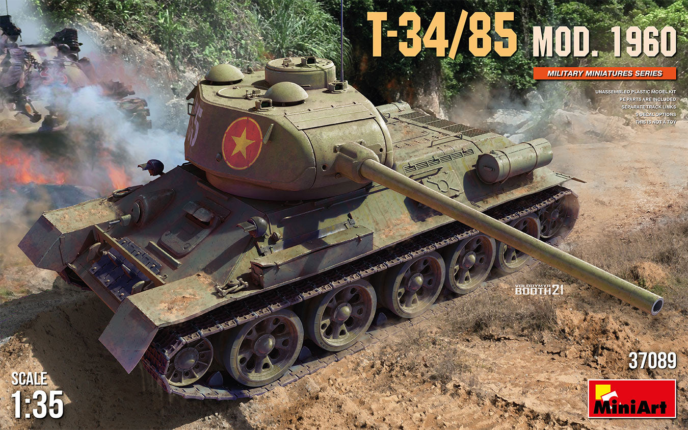 MiniArt MT37089 1:35 T-34/85 MOD