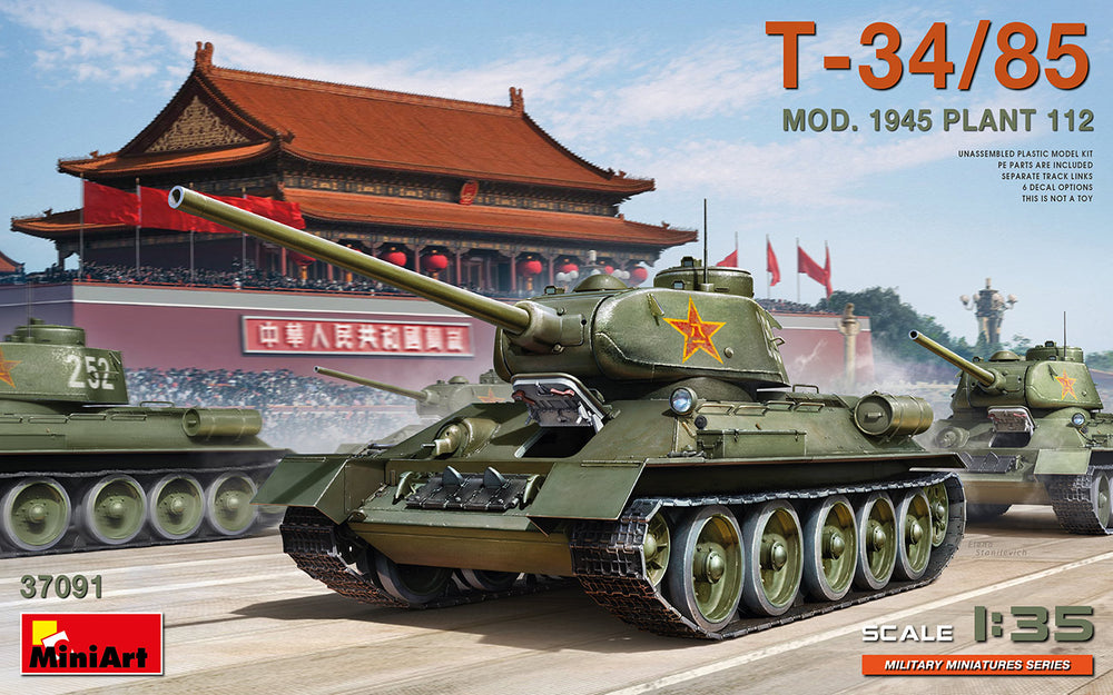 MiniArt MT37091 1:35 Chinese T-34/85 MOD