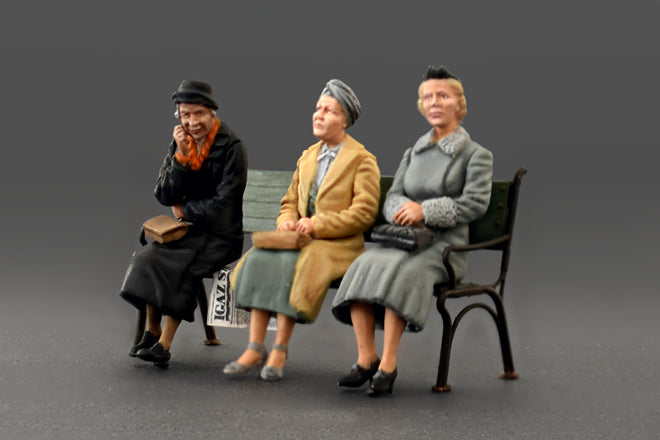 MiniArt MT38006 1:35 German Sitting Civilian tram/bus Passengers '30s-'40s