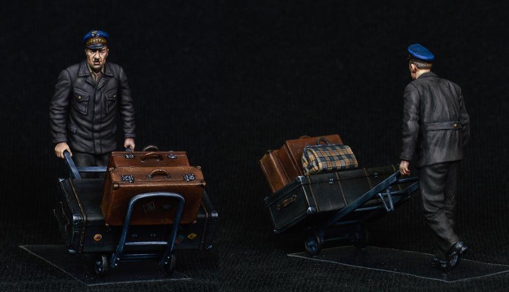 MiniArt MT38010 1:35 German Railway train station Staff 1930-40s Box