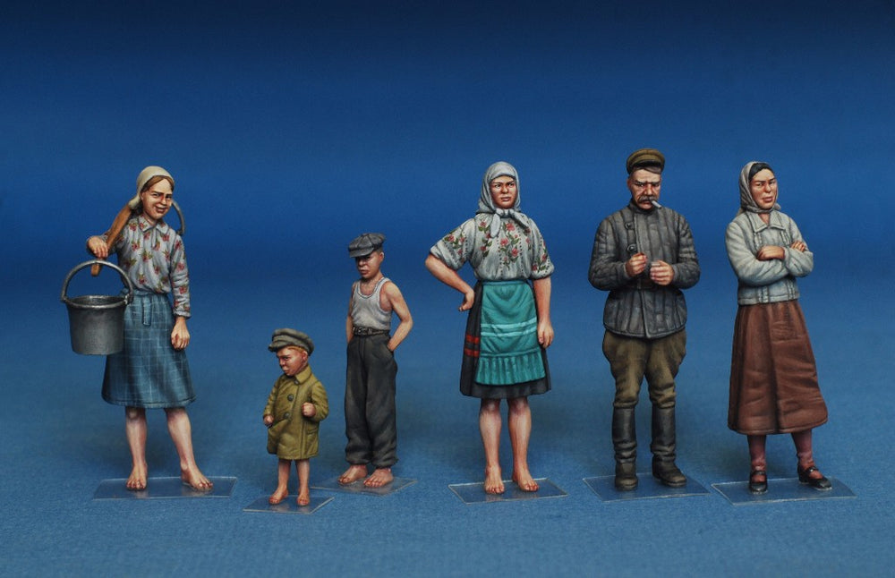MiniArt MT38011 1:35 AUGUST Soviet Villagers
