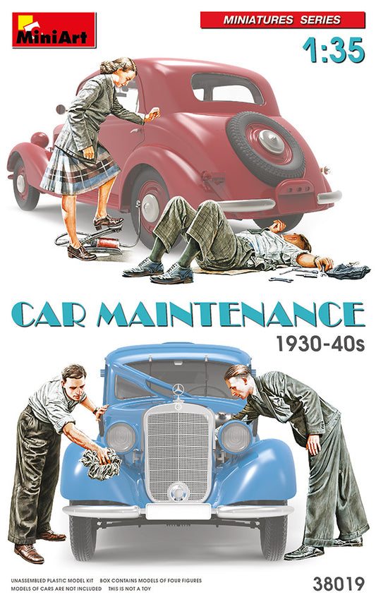 MiniArt MT38019 1:35 CAR MAINTENANCE 1930-40s mechanics