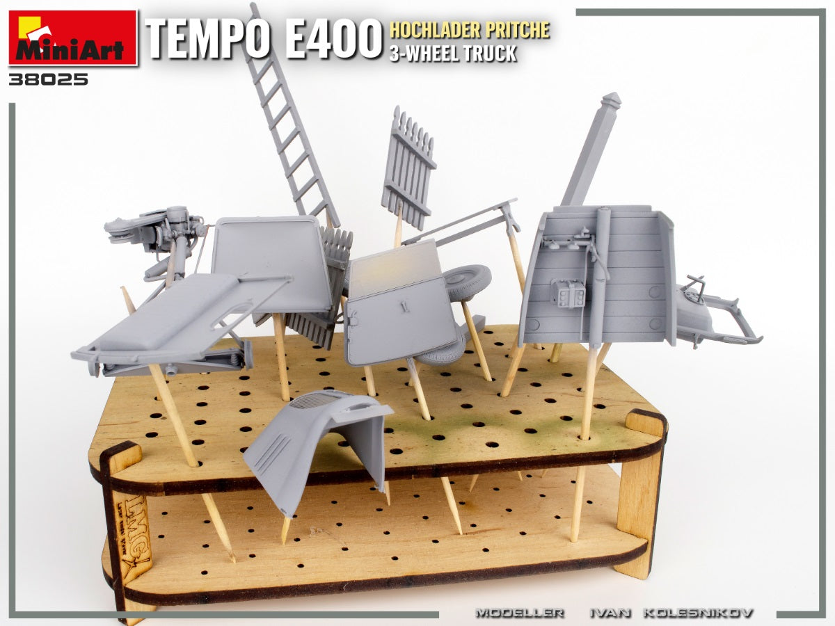 MiniArt MT38025 Tempo E400 Hochlader 3-Wheel Truck 1:35