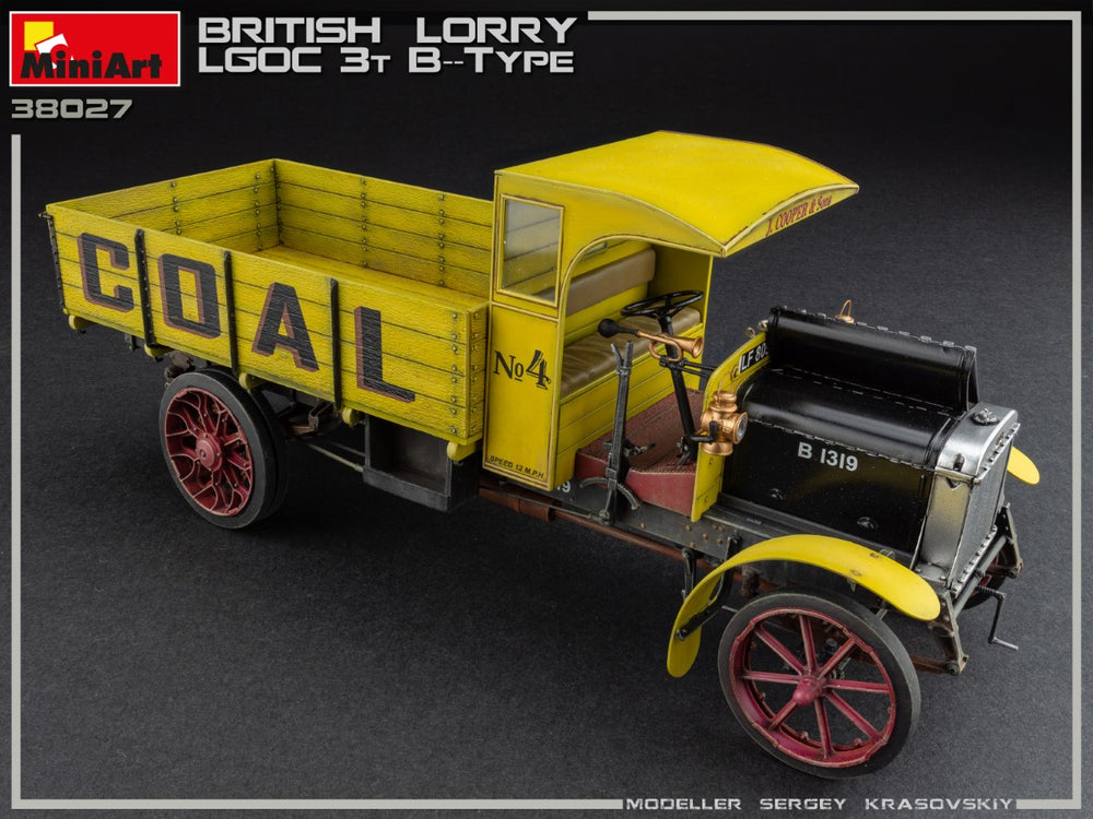 MiniArt MT38027 3t LGOC B-Type British Lorry 1:35