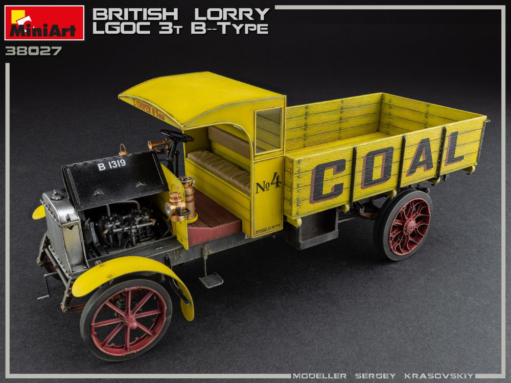 MiniArt MT38027 3t LGOC B-Type British Lorry 1:35