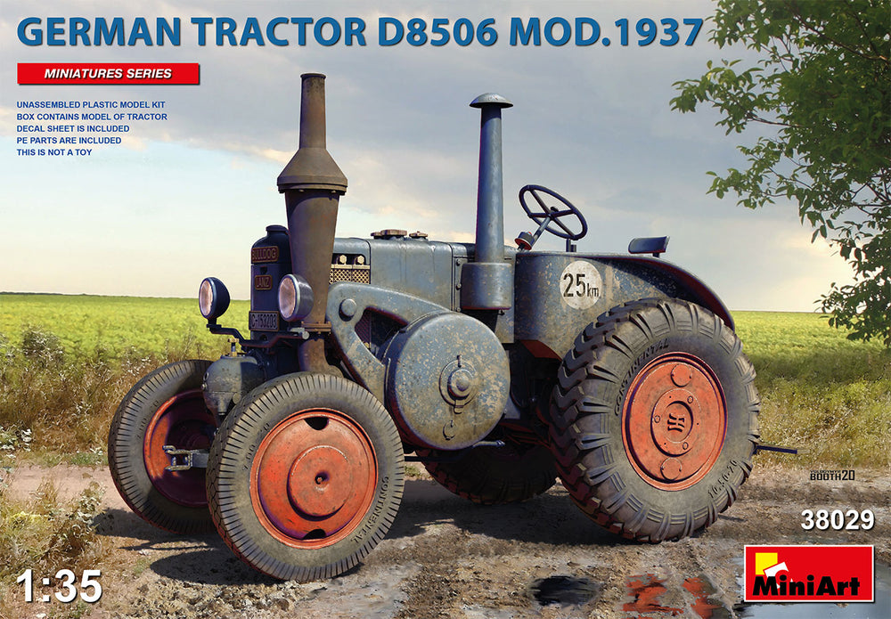 MiniArt MT38029 1:35 GERMAN TRACTOR D8506 MOD