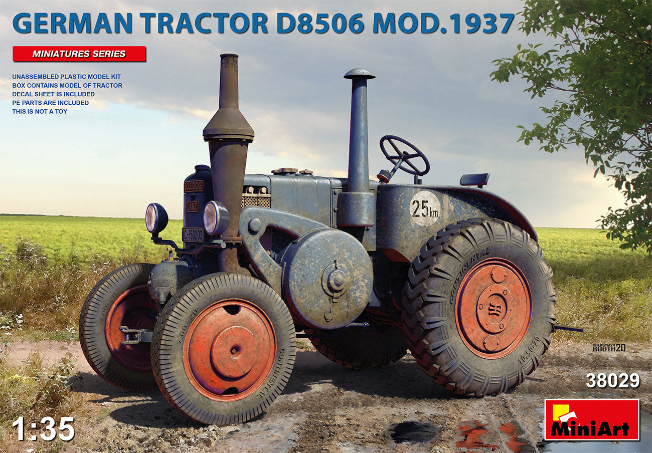 MiniArt MT38029 1:35 GERMAN TRACTOR D8506 MOD