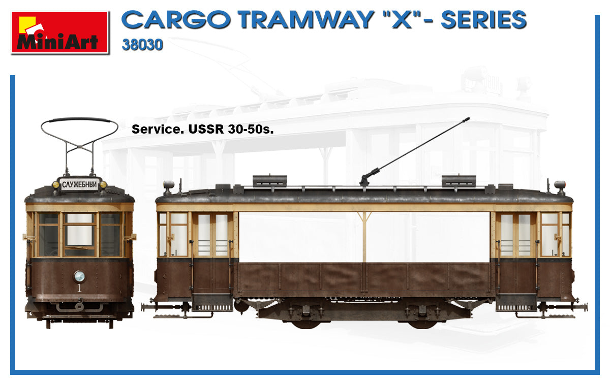 MiniArt MT38030 1:35 CARGO TRAMWAY "X"-SERIES