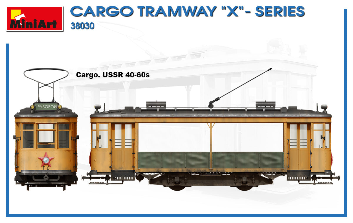 MiniArt MT38030 1:35 CARGO TRAMWAY "X"-SERIES