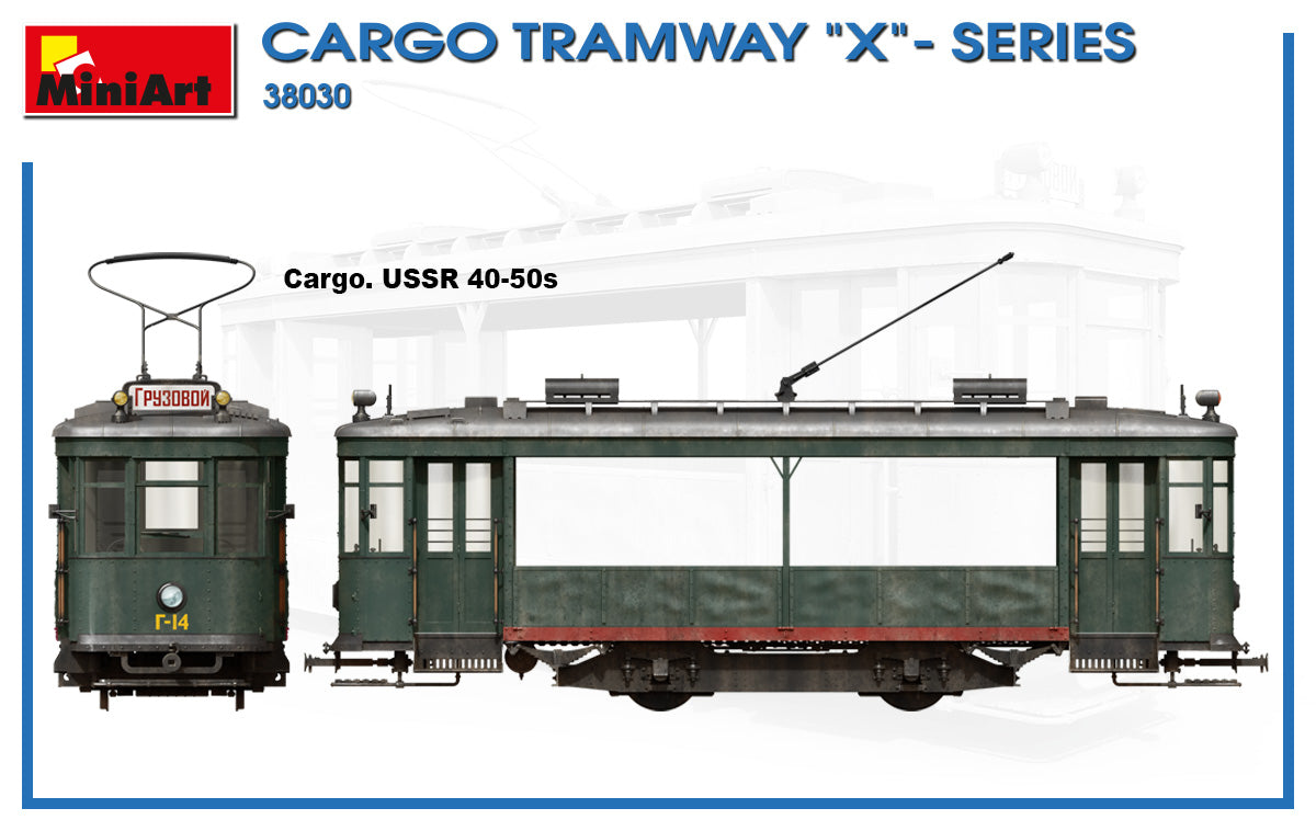 MiniArt MT38030 1:35 CARGO TRAMWAY "X"-SERIES