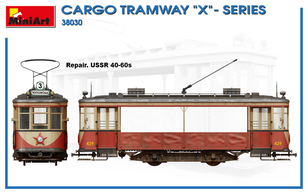 MiniArt MT38030 1:35 CARGO TRAMWAY "X"-SERIES