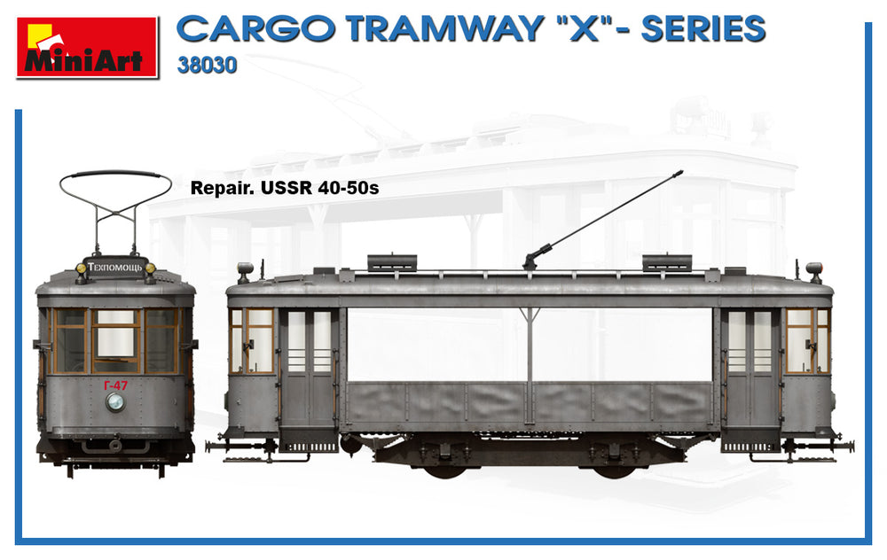 MiniArt MT38030 1:35 CARGO TRAMWAY "X"-SERIES