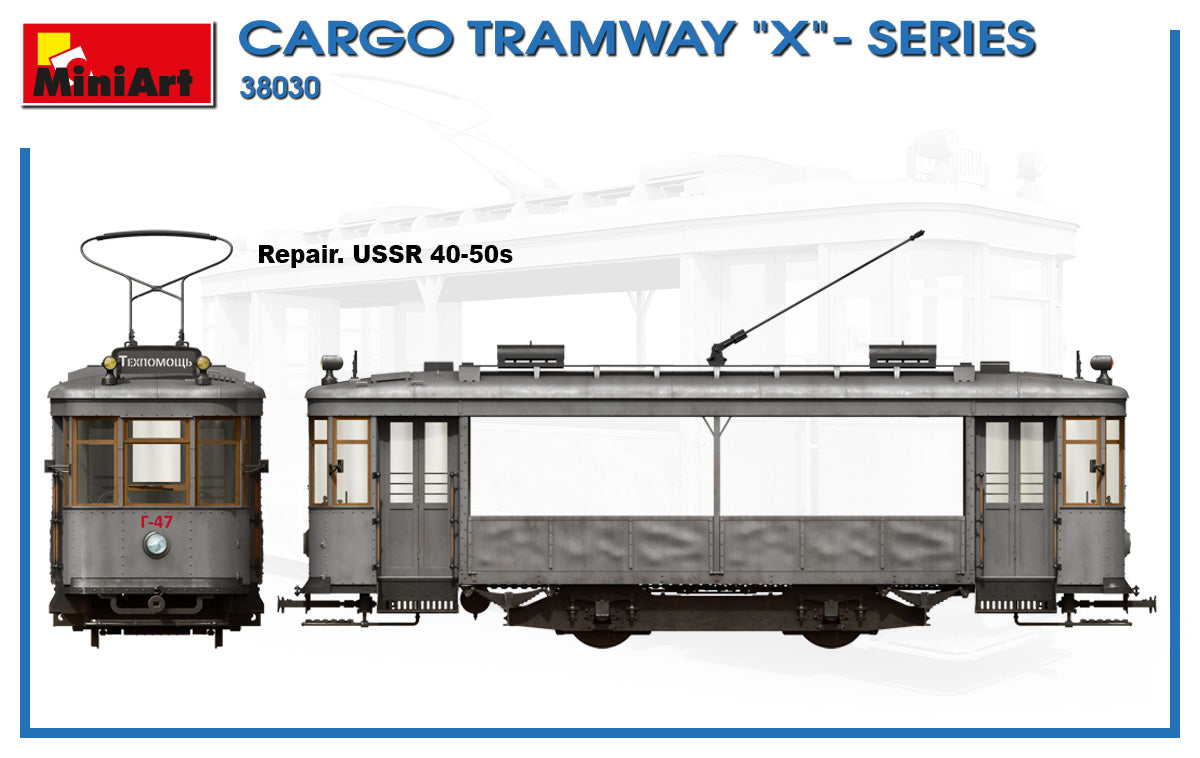 MiniArt MT38030 1:35 CARGO TRAMWAY "X"-SERIES