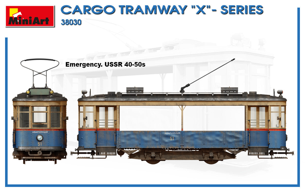 MiniArt MT38030 1:35 CARGO TRAMWAY "X"-SERIES