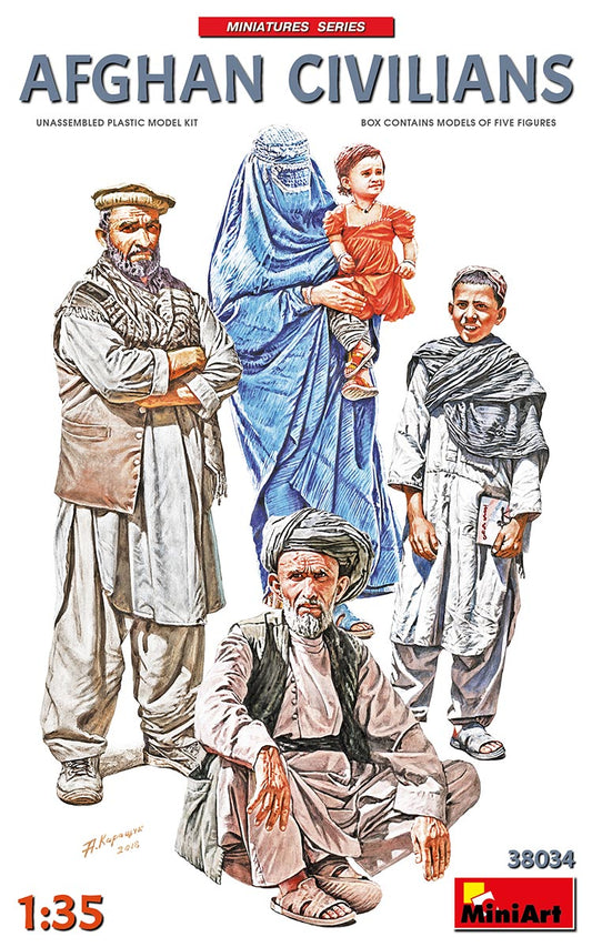 MiniArt MT38034 1:35 AFGHAN CIVILIANS