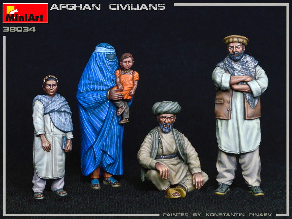 MiniArt MT38034 1:35 AFGHAN CIVILIANS