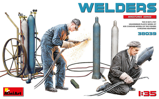 MiniArt MT38039 1:35 WELDERS Box