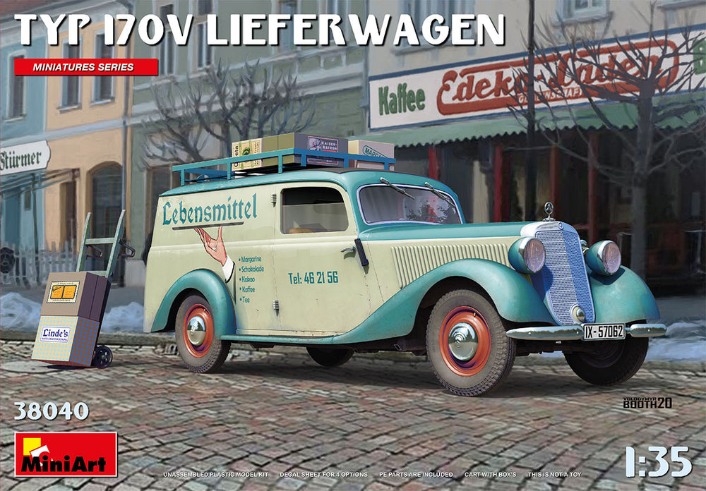 MiniArt MT38040 Typ 170V Lieferwagen Delivery Van 1:35