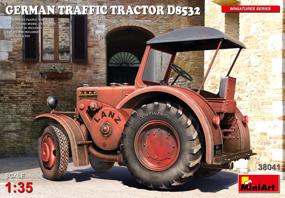 MiniArt MT38041 1:35 German Tractor D8532 Highly Detailed