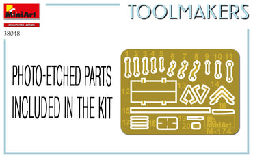 MiniArt MT38048 Toolmakers Workbench & Figures Set 1:35
