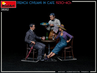 MiniArt MT38062 1:35 FRENCH CIVILIANS IN CAFE 1930-40s