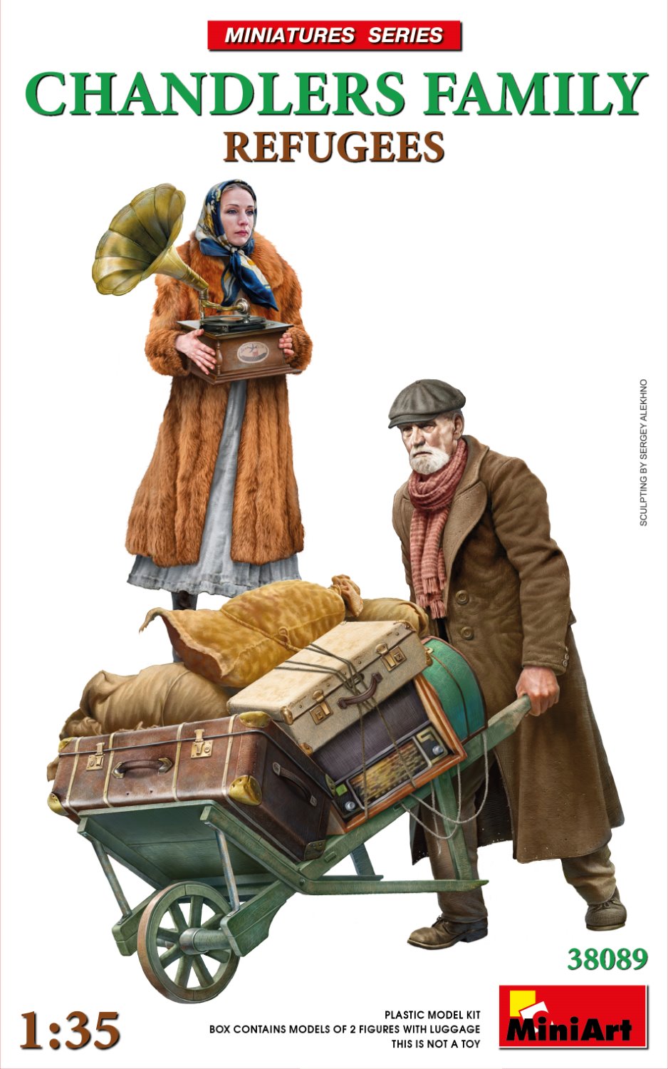MiniArt MT38089 1:35 Refugees Chandlers Family
