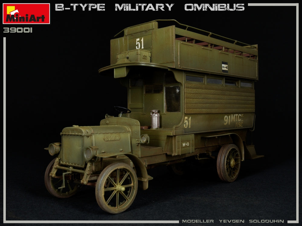 MiniArt MT39001 1:35 B-TYPE MILITARY OMNIBUS