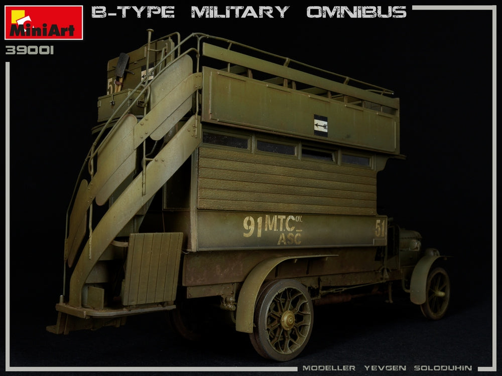 MiniArt MT39001 1:35 B-TYPE MILITARY OMNIBUS