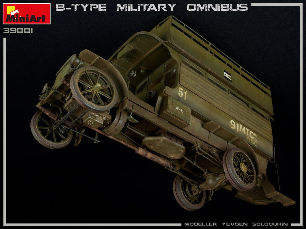 MiniArt MT39001 1:35 B-TYPE MILITARY OMNIBUS