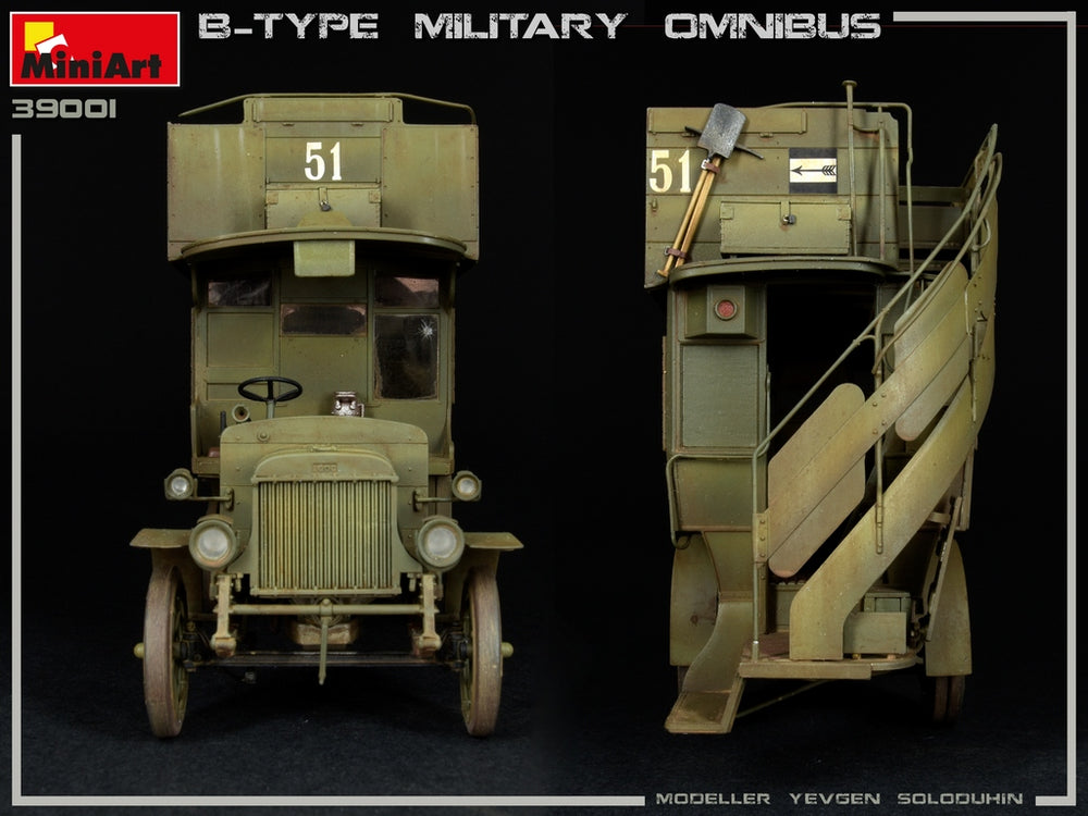 MiniArt MT39001 1:35 B-TYPE MILITARY OMNIBUS