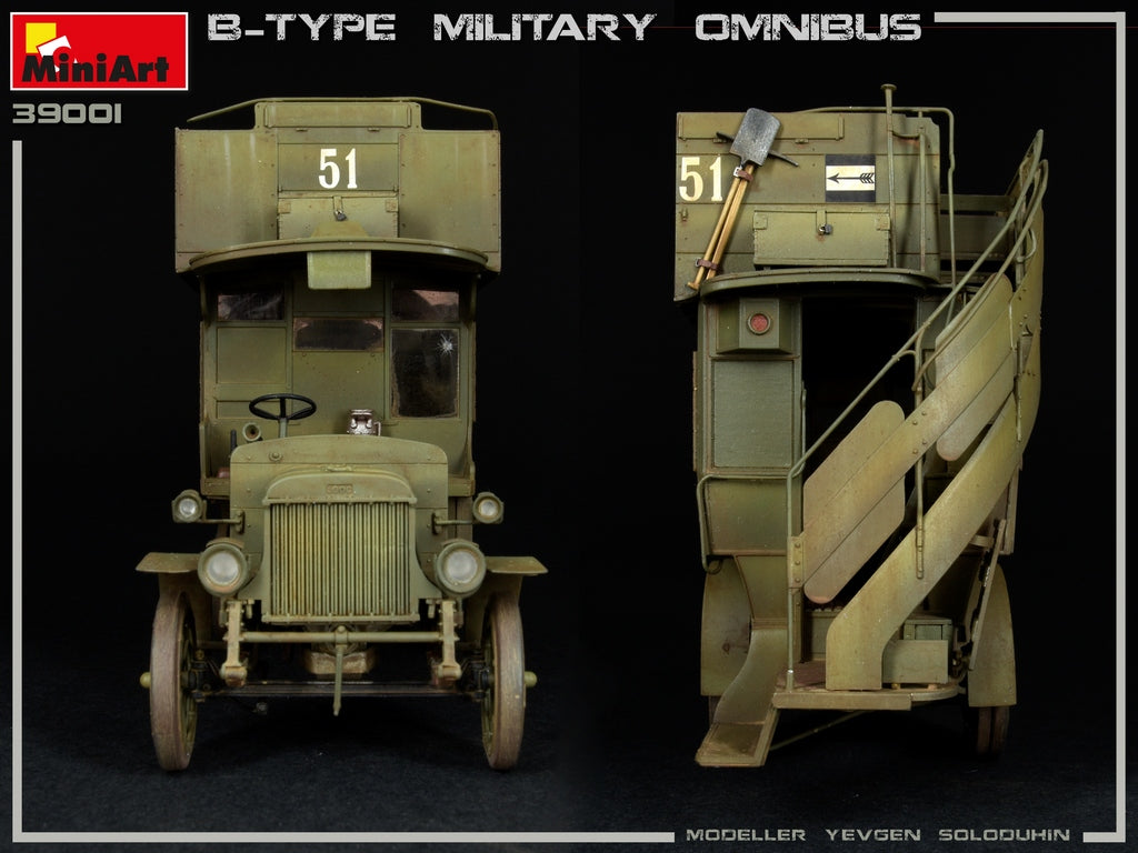 MiniArt MT39001 1:35 B-TYPE MILITARY OMNIBUS
