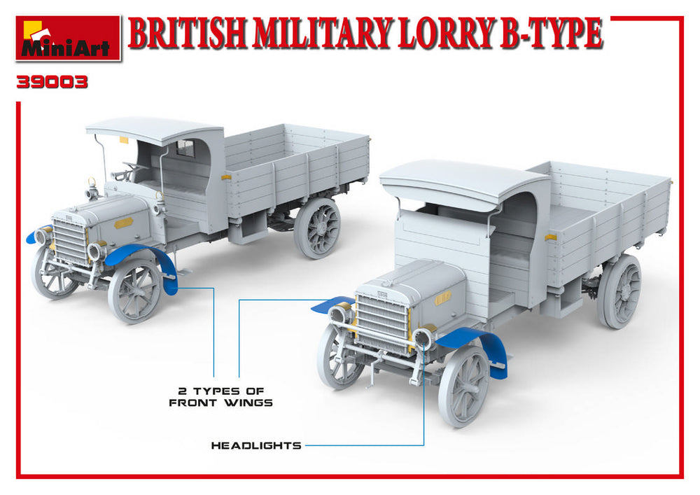 MiniArt MT39003 British Military Lorry B-Type 1:35