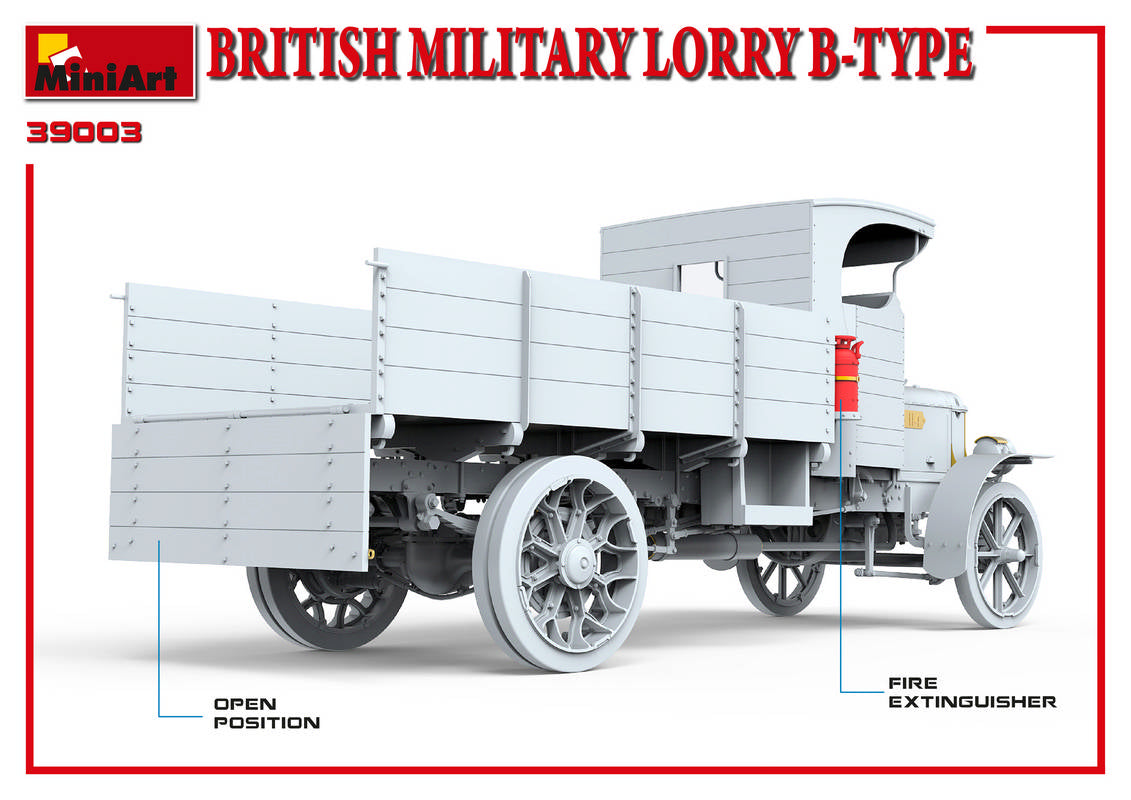 MiniArt MT39003 British Military Lorry B-Type 1:35