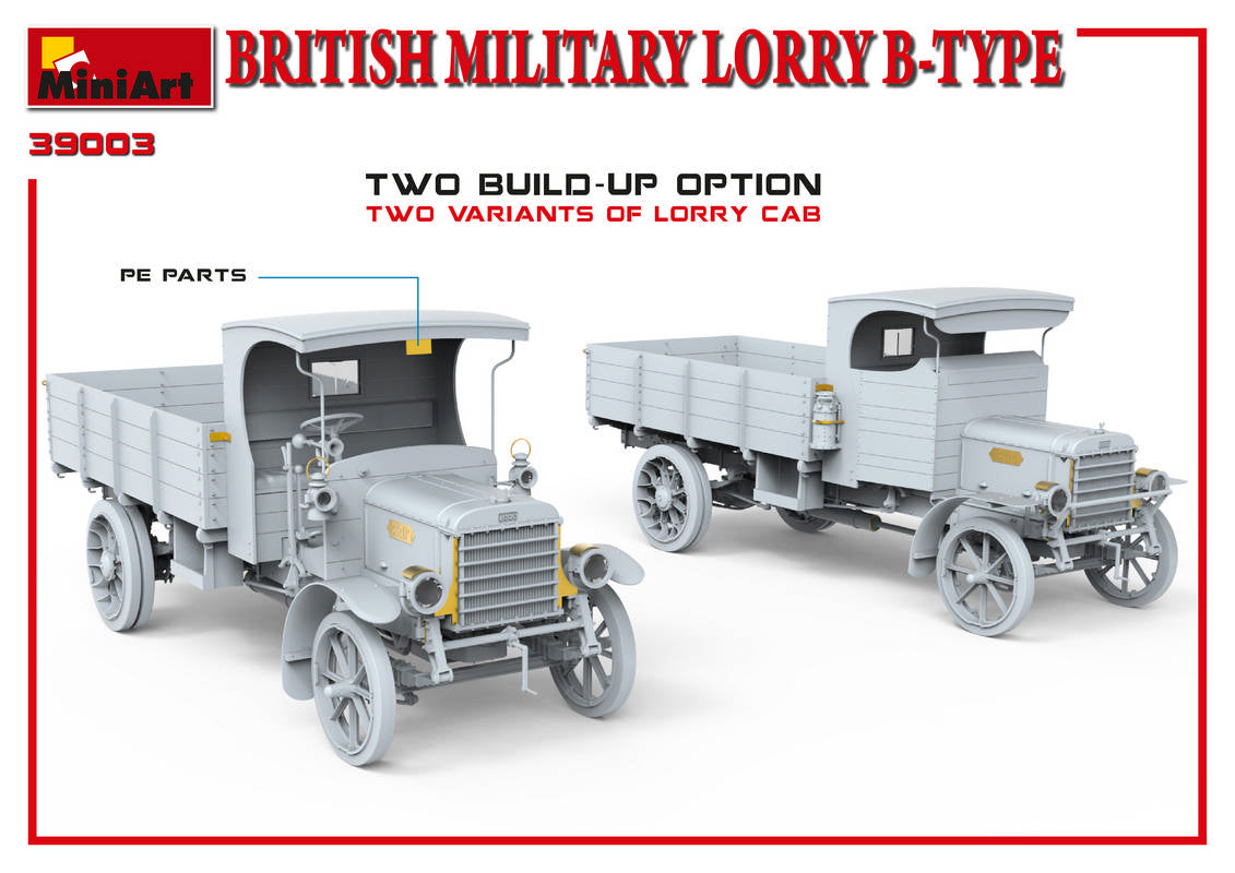 MiniArt MT39003 British Military Lorry B-Type 1:35
