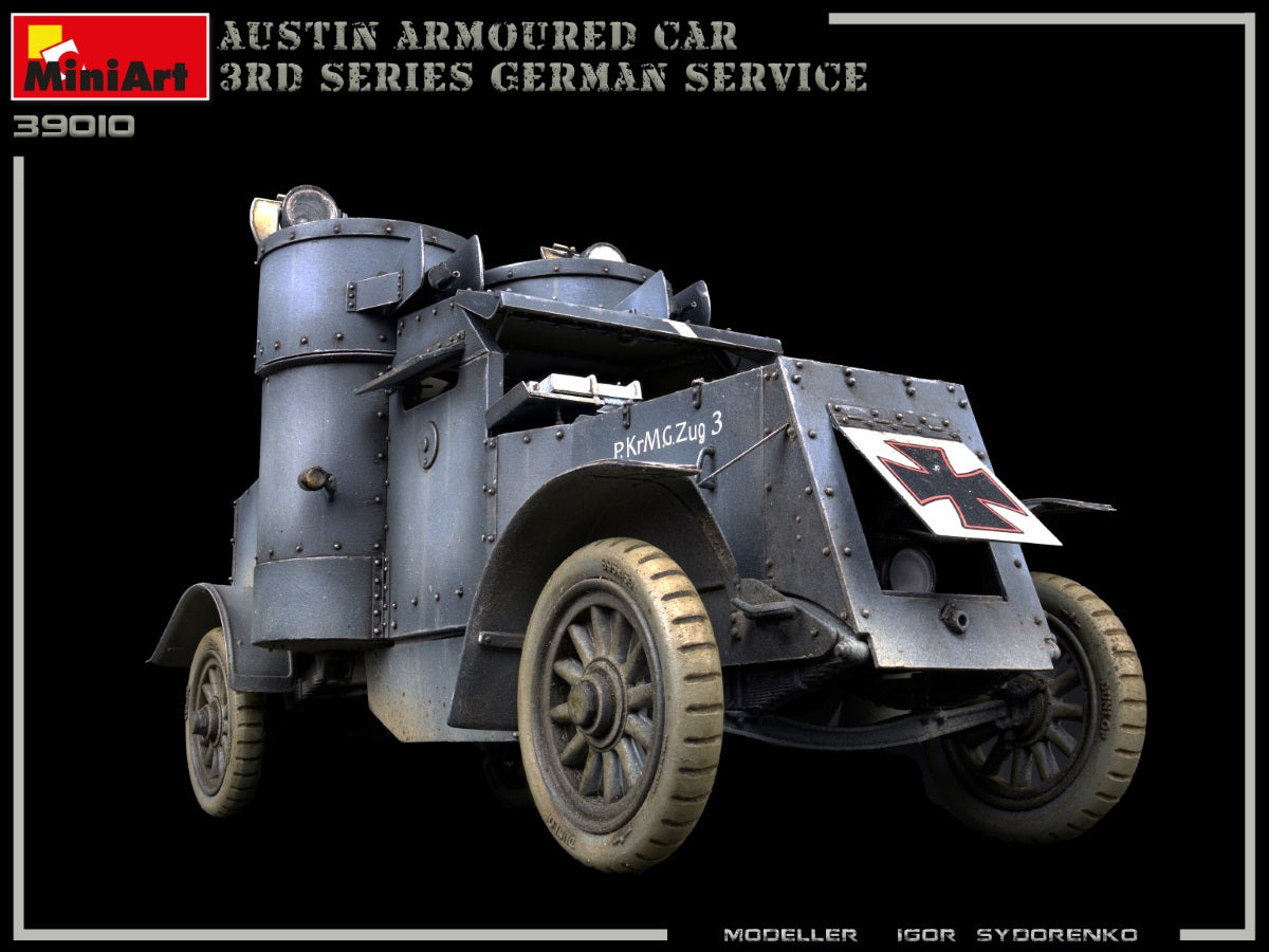 MiniArt MT39010 Austin Armoured Car 3rd Series Axis/Fin 1:35