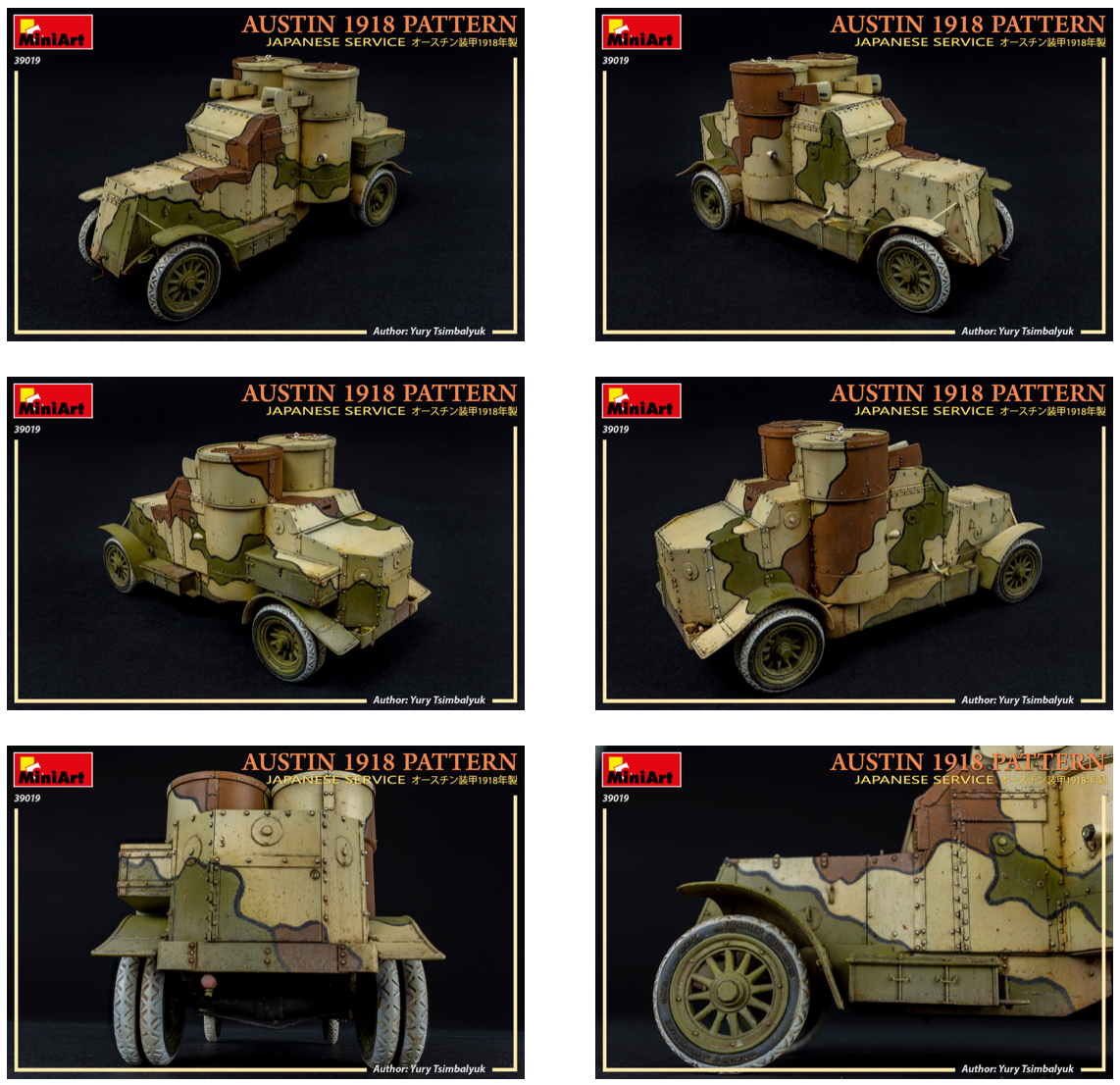 MiniArt MT39019 1:35 AUSTIN 1918 PATTERN