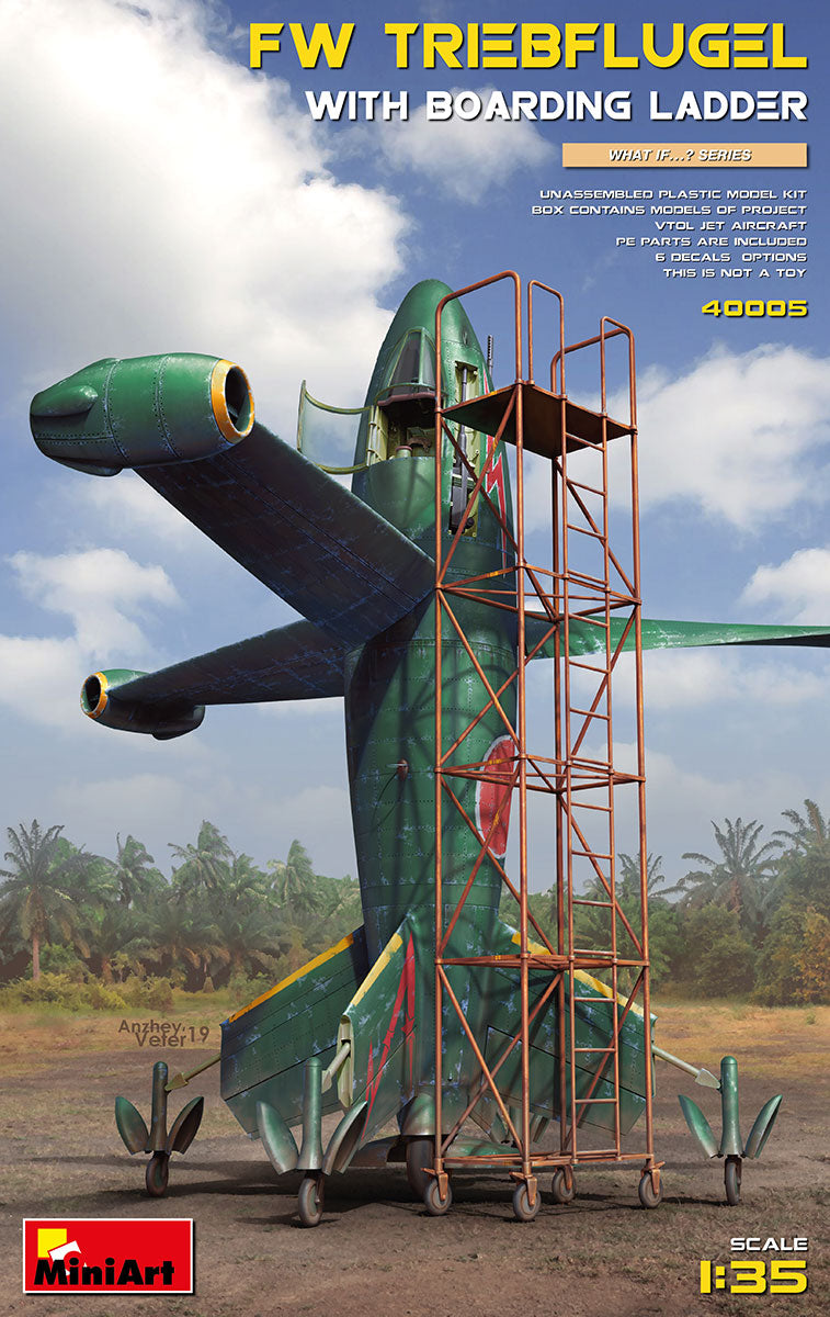 MiniArt MT40005 Focke-Wulf Triebflugel VTOL Jet 1:35