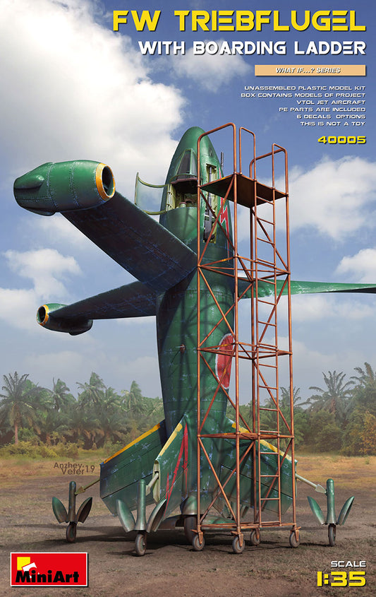 MiniArt MT40005 Focke-Wulf Triebflugel VTOL Jet 1:35