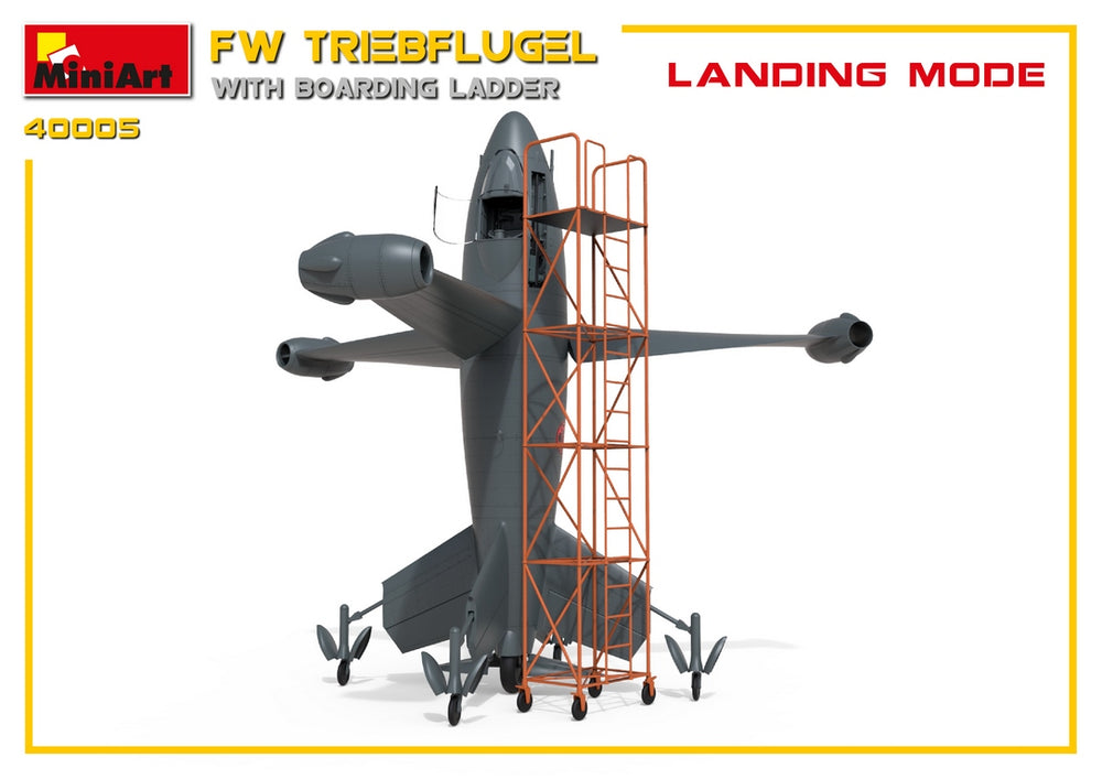 MiniArt MT40005 Focke-Wulf Triebflugel VTOL Jet 1:35