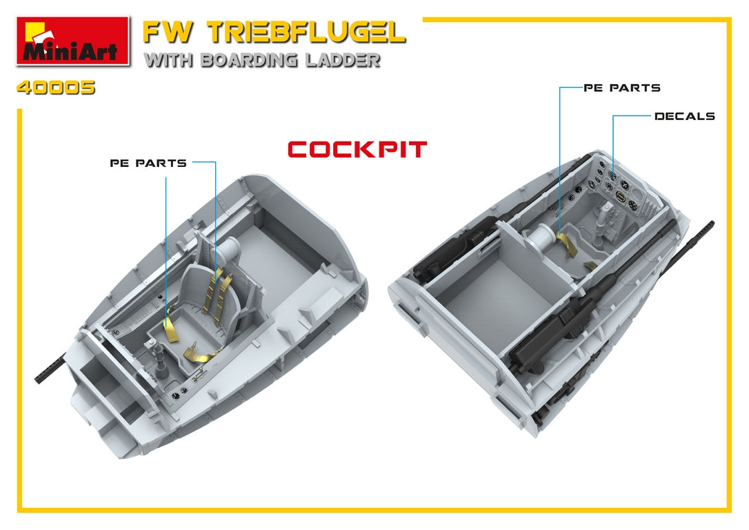 MiniArt MT40005 Focke-Wulf Triebflugel VTOL Jet 1:35