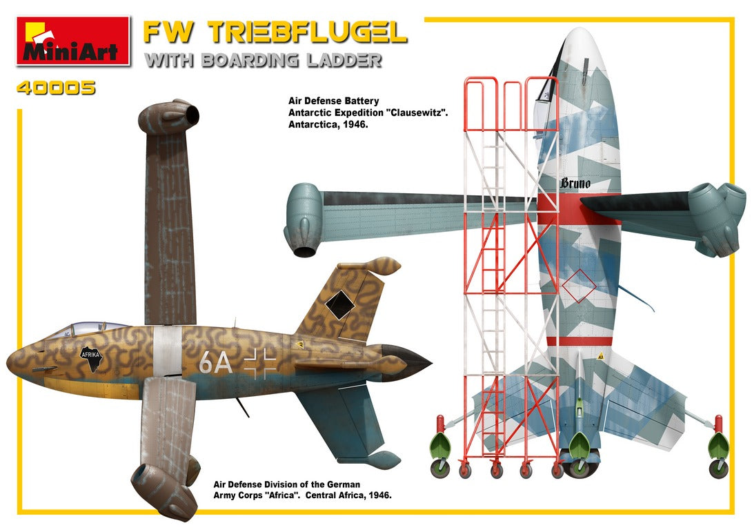 MiniArt MT40005 Focke-Wulf Triebflugel VTOL Jet 1:35