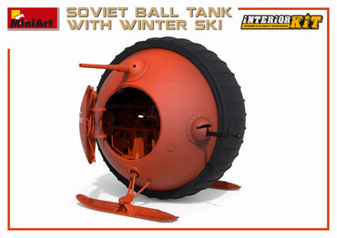 MiniArt MT40008 Soviet Ball Tank w/Winter Ski & Interior 1:35