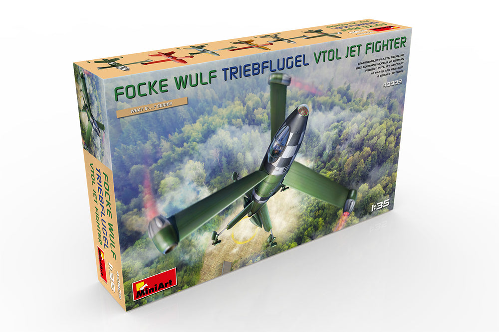 MiniArt MT40009 1:35 Foke-Wulf Triebflugel VTOL JET FIGHTER