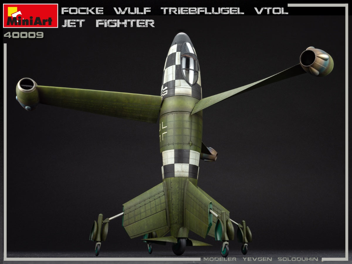 MiniArt MT40009 1:35 Foke-Wulf Triebflugel VTOL JET FIGHTER